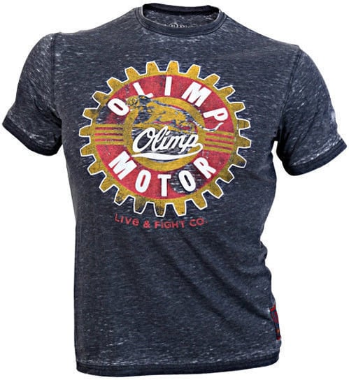 Olimp Live & Fight, T-shirt męski z krótkim rękawem, Moto Panther, rozmiar XL Olimp Live & Fight