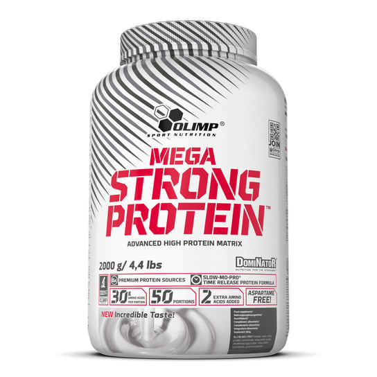 Olimp Mega Strong Protein™ - 2000 g - Truskawka Olimp