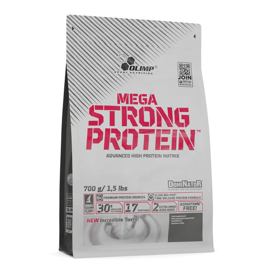 Olimp Mega Strong Protein™ - 700 g - Truskawka Olimp