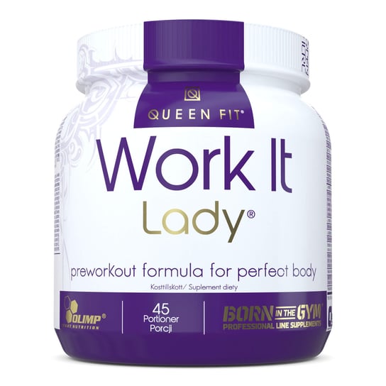 Olimp Queen Fit® Work It Lady® - 337,5 g - Cytryna Olimp