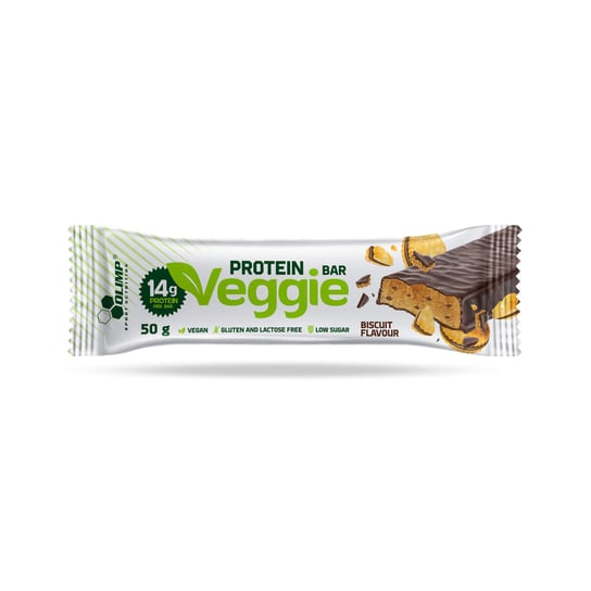 Olimp Veggie Protein Bar - 50 g - Biscuit Olimp