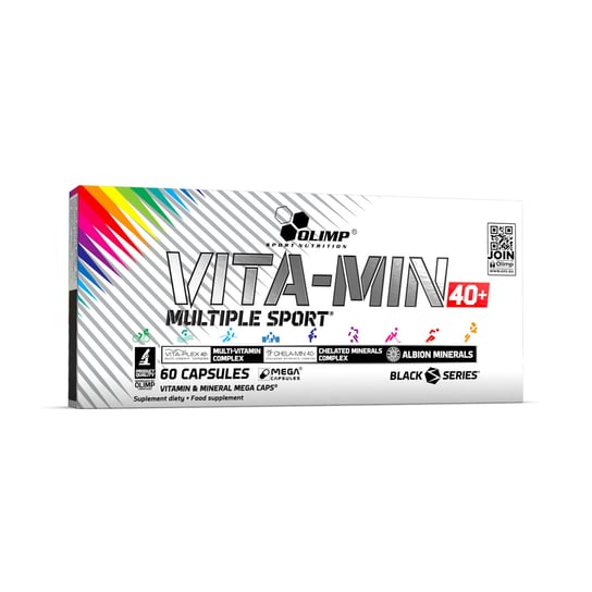 Olimp Vita-Min Multiple Sport 40+ Mega Caps® - Suplement diety, 60 kaps. Olimp