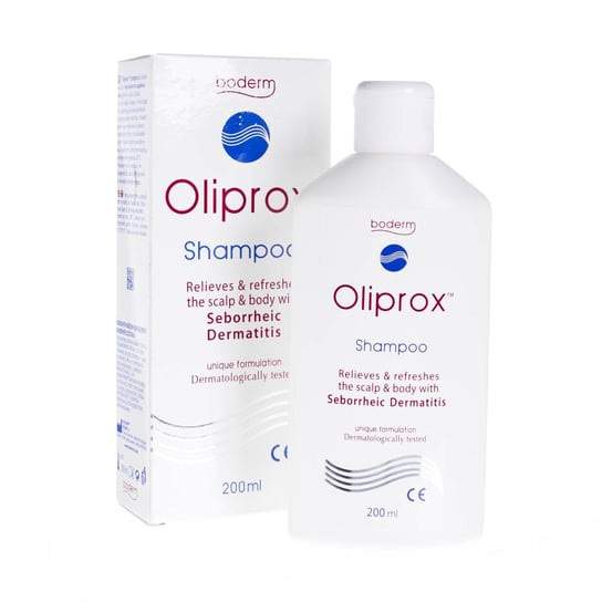 Oliprox, szampon oczyszczający w łojotokowym zapaleniu skóry, 200 ml Bioderma