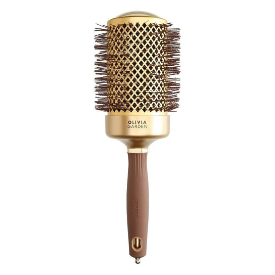 Olivia Garden Expert Blowout Shine Gold & Brown 65mm szczotka do włosów Olivia Garden