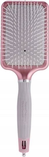Olivia Garden, NanoThermic Pink Lar Paddle, Szczotka do włosów, NT-PDLPA Olivia Garden