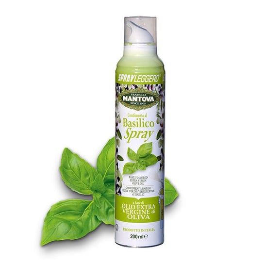 Oliwa z oliwek bazylia NATURALNY 100% spray 200ml Spray Leggero Mantova Inna marka