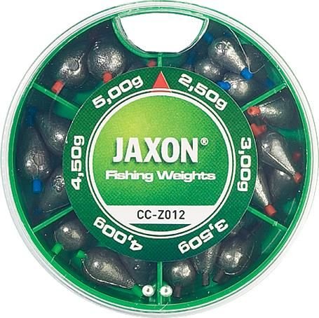 Ołów wędkarski Jaxon Łezki 2,5g +3,0g +3,5g +4,0g +4,5g +5,0g Jaxon