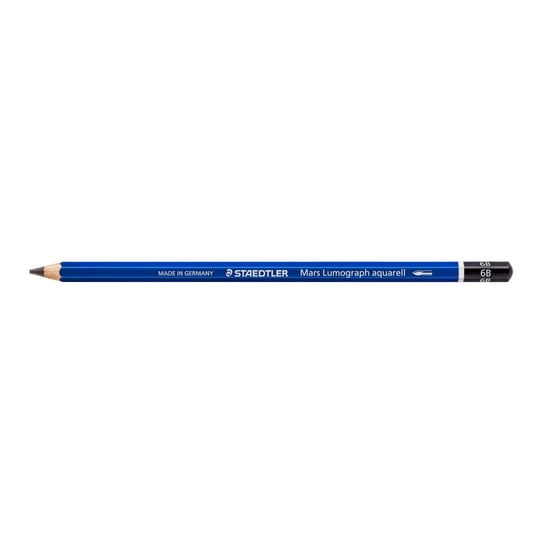 Ołówek akwarelowy, sześciokątny, 6B Staedtler