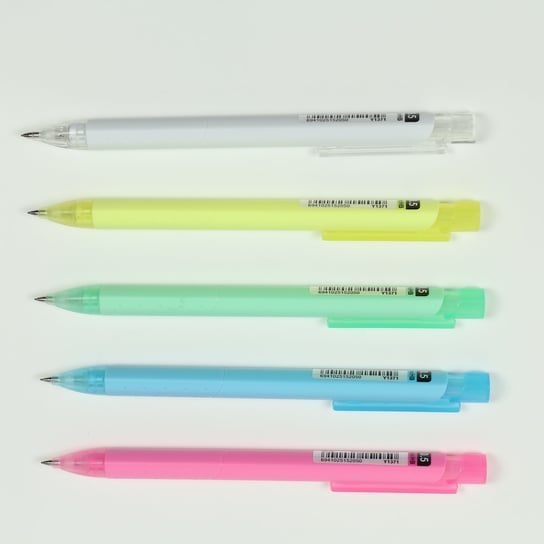 Ołówek automatyczny 0,5 mm HB, trójkątny, mix 5 kolorów, MG MG