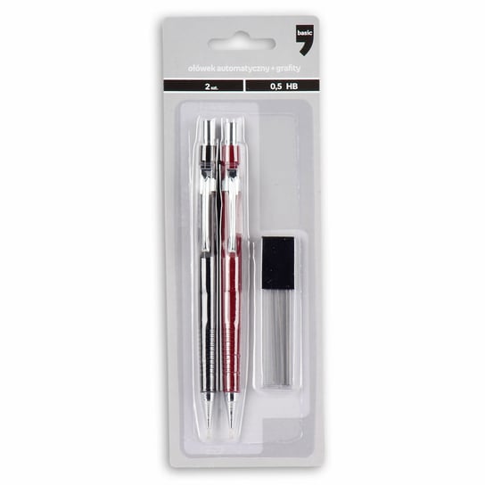 Ołówek automatyczny, 2 sztuki Basic