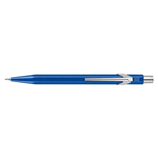 Ołówek automatyczny CARAN D'ACHE 844, 0,7mm, Metal-X, niebieski CARAN D'ACHE