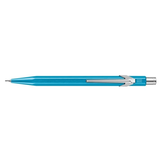 Ołówek automatyczny CARAN D'ACHE 844, 0,7mm, Metal-X, turkusowy CARAN D'ACHE