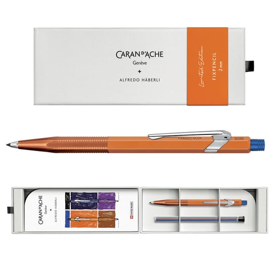 Ołówek Automatyczny Fixpencil Caran D'Ache, 2Mm, A.Haberli, Ochre CARAN D'ACHE