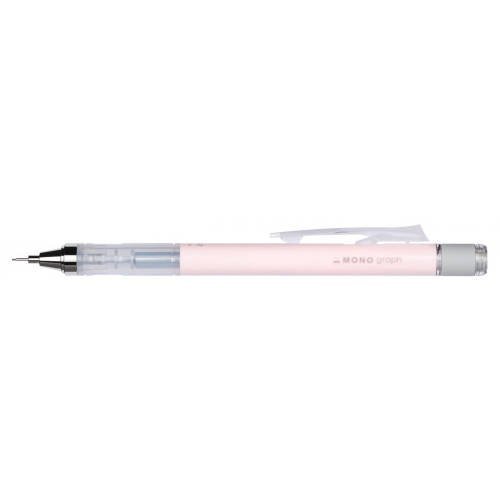 Ołówek automatyczny, MONO Graph 0,5 mm Pastel Coral Pink Tombow