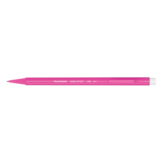 Ołówek Automatyczny Paper Mate Non-Stop | 0,7 Mm | Hb #2 | Różowy Korpus - 1906125-R PAPERMATE