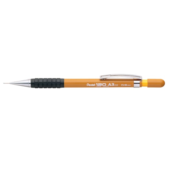 Ołówek Automatyczny Pentel A319 0.9 Mm Ciemnożółty, Ciemnożółty Pentel
