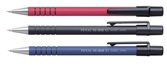 Ołówek automatyczny RB-085M czarny 0.5 mm Penac