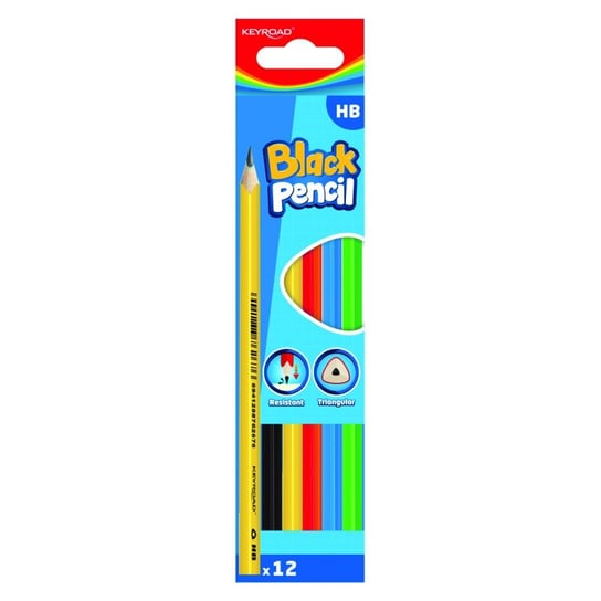 Ołówek Bez Gumki Keyroad Hb 12Szt Keyroad