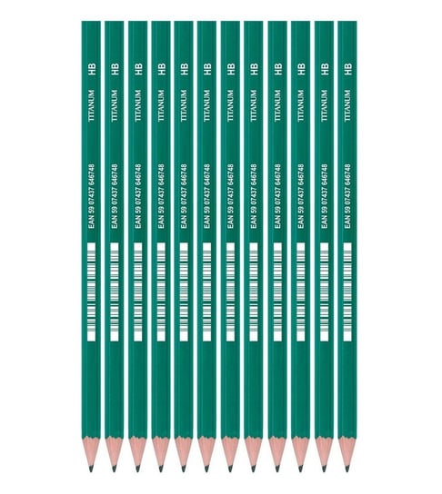 Ołówek bezdrzewny HB 12 szt Titanum Titanum