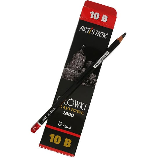 Ołówek grafitowy 2600, 10B, 12 sztuk LEMI