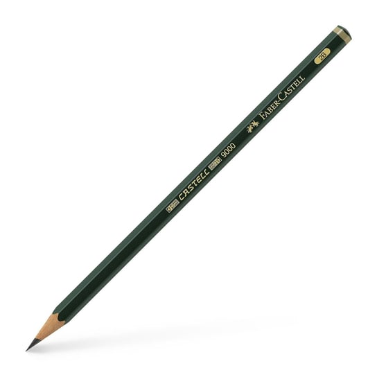 Ołówek grafitowy, 2B, Castell 9000 Faber-Castell