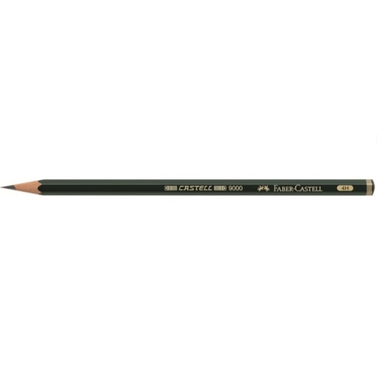 Ołówek grafitowy, 4H, Castell 9000 Faber-Castell