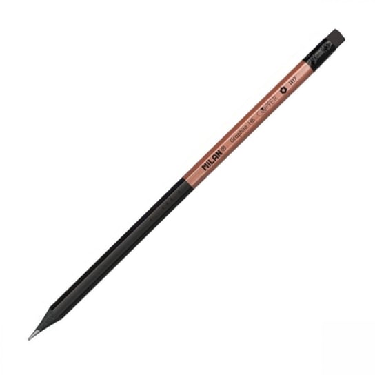 Ołówek Grafitowy Hb Z Gumką Copper Milan 8411574080855 Inna marka