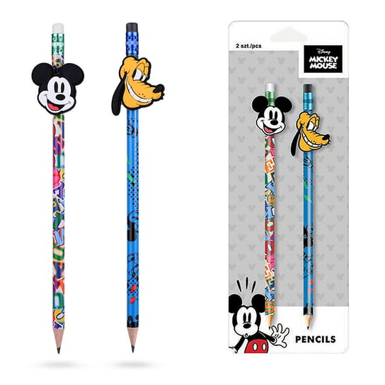 Ołówek HB z gumką 2 szt. Colorino Disney Mickey Mouse Pluto 16494PTR_PLUTO Colorino