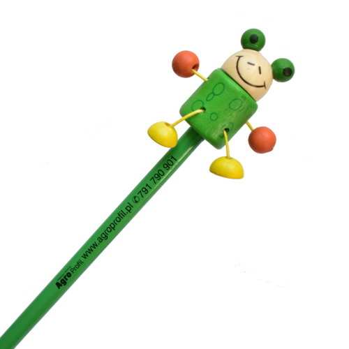 Ołówek HB zielony, żabka Agro Profil