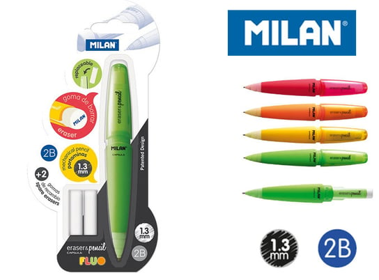 Ołówek mechaniczny, Capsule Fluo 2B Milan