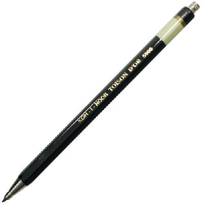 Ołówek mechaniczny Toison D OR, czarny, 2 mm Koh-I-Noor