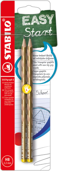 Ołówek STABILO EASYgraph S złoty metaliczny HB L 2szt. Stabilo