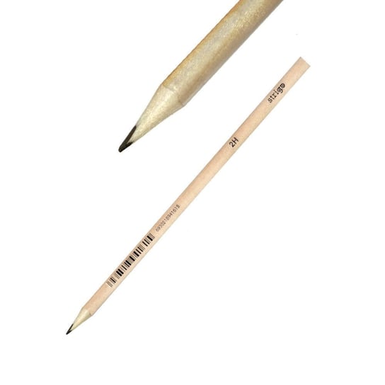 Ołówek trójkątny drewniany z grafitem 2H STRIGO - 2H Strigo