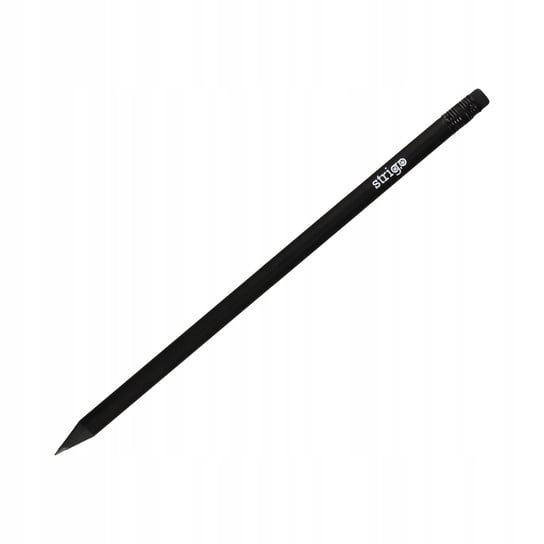 Ołówek Z Gumką Hb Czarny Strigo Be02 Strigo