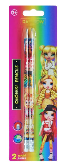Ołówek Z Gumką Hb Rainbow High 2Szt Astra Astra