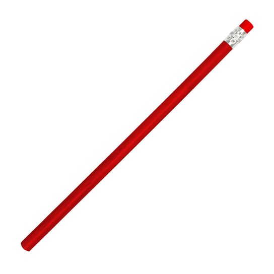 Ołówek z gumką HICKORY czerwony HelloShop