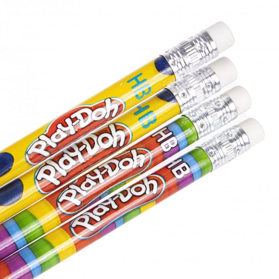 Ołówek Z Gumką Play-Doh 4 Sztuki Starpak 453820 Starpak