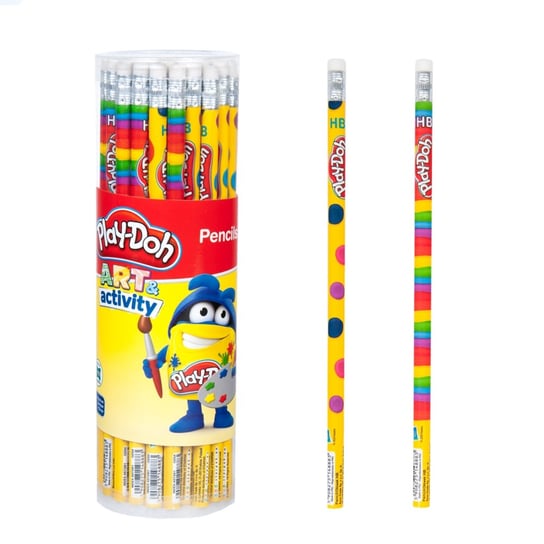 Ołówek Z Gumką Play-Doh 48 Szt. Tuba Starpak 455160 Starpak