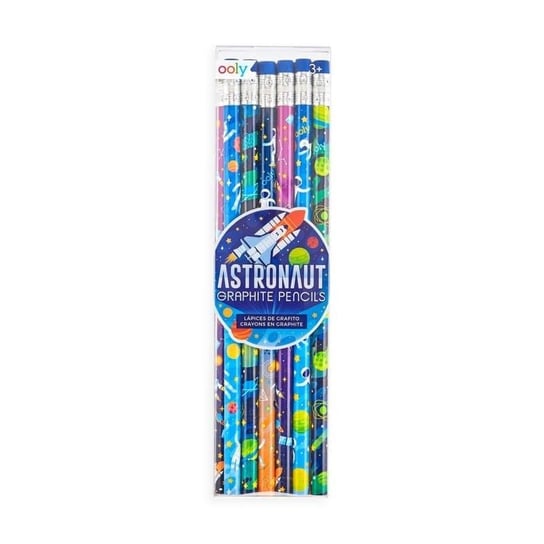Ołówki, Astronauci, HB, 12 sztuk Kolorowe Baloniki