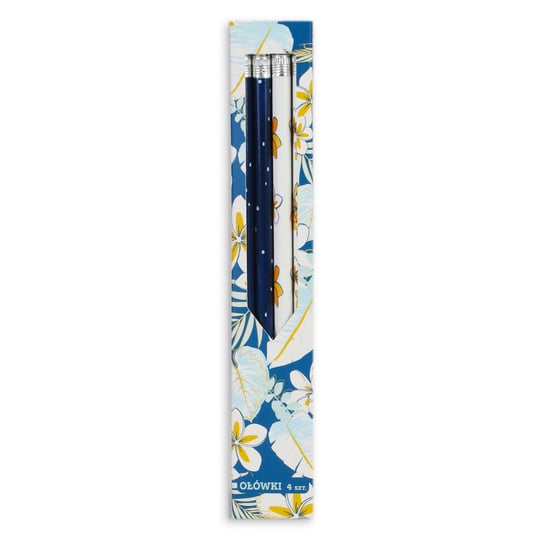 Ołówki, Blue Vibes, 4 Sztuki Empik