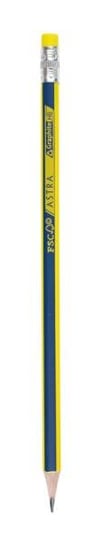 Ołówki grafitowe Astra z gumką HB box 12 sztuk Astra