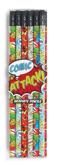 Ołówki Komiks, 12 sztuk Kolorowe Baloniki