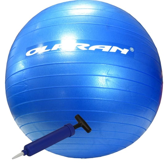 Olpran, Piłka gimnastyczna Anti-Burst, niebieski, 55 cm Olpran