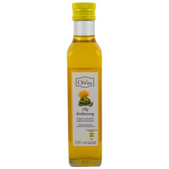 Olvita, Olej krokoszowy, zimnotłoczony, 250 ml Olvita