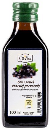 Olvita, Olej z pestek czarnej porzeczki, 100 ml Olvita
