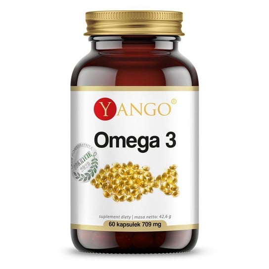 Omega 3, 500 mg, 35% EPA, 25% DHA, Suplement diety, 60 kaps., Yango Yango