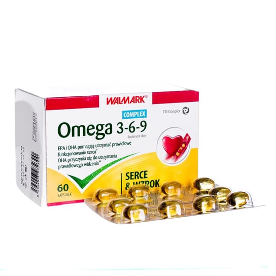 Omega 3-6-9, Suplement diety, 60 kaps. Walmark