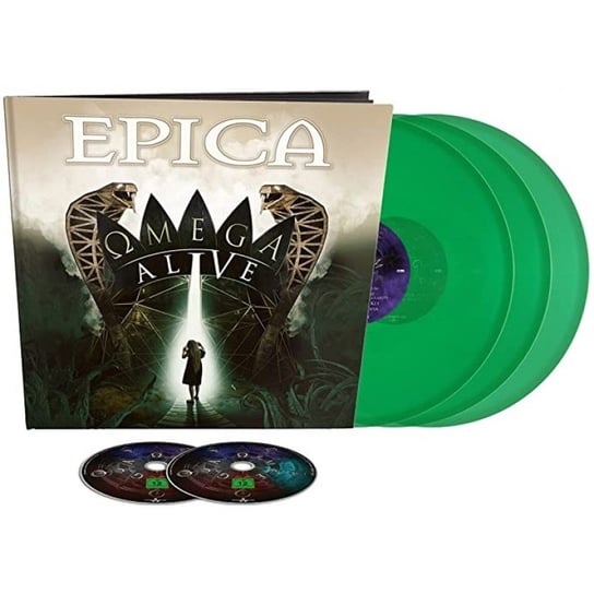 Omega Alive (EARBOOK LIGHT GREEN VINYL), płyta winylowa Epica