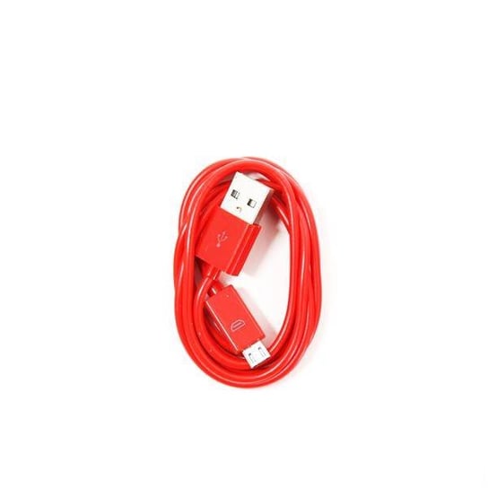 OMEGA BAJA PVC MICRO USB TO USB & DATA POLY CABLE 2A 1M RED [44342] OMEGA
