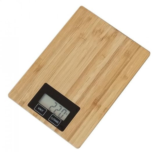 Omega Kitchen Scale Bamboo With Display [44980] OMEGA